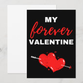 Mijn Forever Valentijn Bedankkaart (Voorkant / Achterkant)