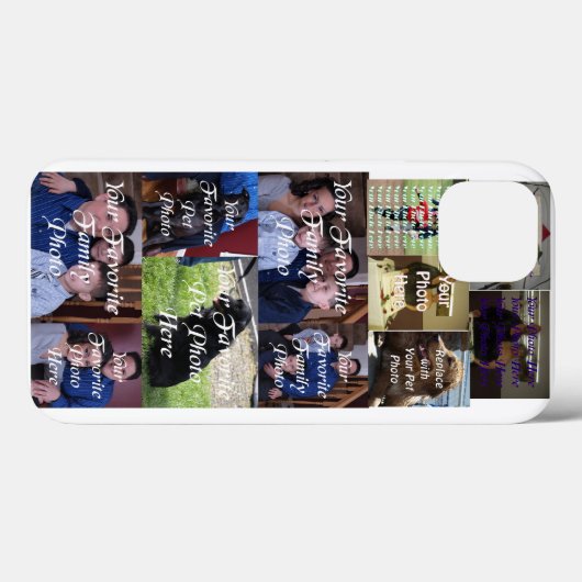 Mijn foto Mijn leven in Afbeeldingen Case-Mate iPhone Case (Achterkant (horizontaal))