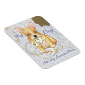 Mijn Franse Bulldog Ate My Lesson Plan Magneet (Rechterzijde)