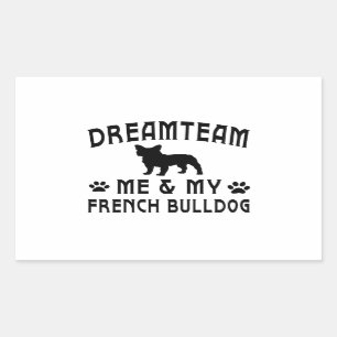 Mijn Franse Bulldog Dog Rechthoekige Sticker