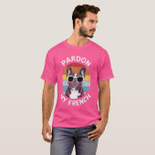 Mijn Franse Bulldog Retro T-shirt (Voorkant volledig)