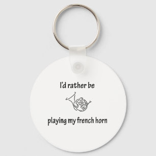 Mijn Franse hoorn afspelen Sleutelhanger