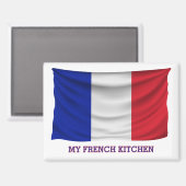 Mijn Franse keukenmagneet Magneet (Voorkant / Achterkant)