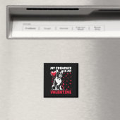 Mijn Frenchie is mijn Valentijn Franse Bulldog Val Magneet (Insitu (Vaatwasser))