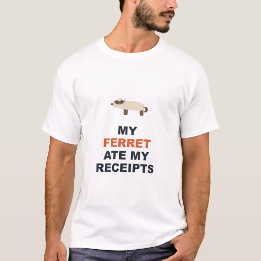 Mijn Fret At M'n Bonnetjes T-shirt (Voorkant)
