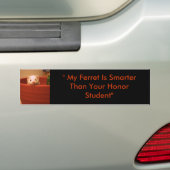 "Mijn fret is slimmer dan je edelachtbare... Bumpersticker (Op auto)