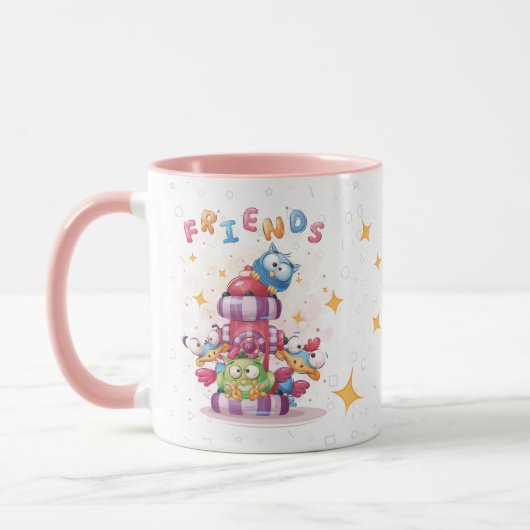 Mijn FRIENDS en ik zijn gek Mok (Links)