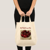 Mijn fruitige boodschappentas tote bag (Voorkant (product))