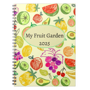 Mijn fruittuin 2025 notitieboek