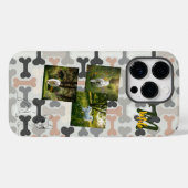 Mijn Furry Crew: Gepersonaliseerde hond iPhone / i Case-Mate iPhone Case (Achterkant (horizontaal))