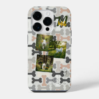 Mijn Furry Crew: Gepersonaliseerde hond iPhone / i 14 Plus Hoesje