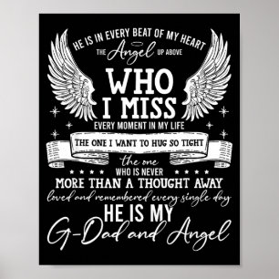 Mijn G-opa Is Mijn Beschermengel In De Hemel, Droe Poster