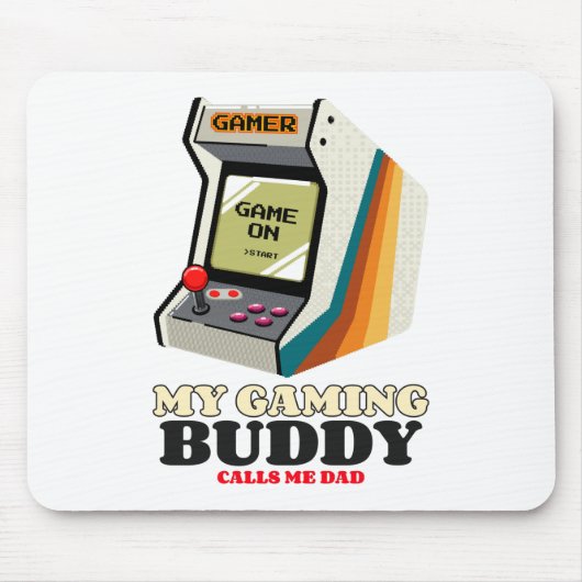 Mijn game Buddy noemt me papa Muismat (Voorkant)