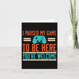 Mijn game werd tijdelijk stopgezet zodat ik hier n kaart