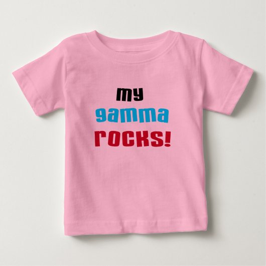 Mijn Gamma Rocks T-shirts en geschenken (Voorkant)