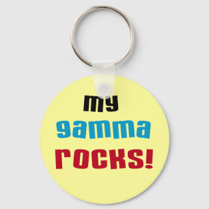 Mijn Gamma Rocks T-shirts en geschenken Sleutelhanger