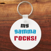 Mijn Gamma Rocks T-shirts en geschenken Sleutelhanger (Voorkant)