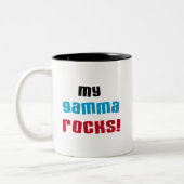 Mijn Gamma Rocks T-shirts en geschenken Tweekleurige Koffiemok (Links)