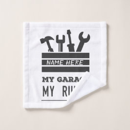 Mijn Garage Mijn regels aanpassen Washandje