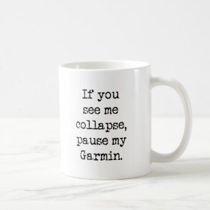Mijn Garmin onderbreken Koffiemok