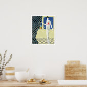 Mijn gasten zijn niet aangekomen, illustratie van  poster (Keuken)