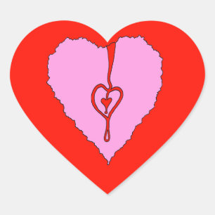 Mijn Gat Hart - Kunst Sticker