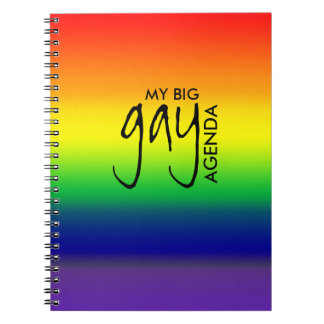 Mijn Gay Agenda-notebook Notitieboek