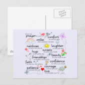 Mijn gebed voor jou briefkaart (Voorkant / Achterkant)