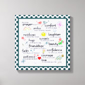 Mijn gebed voor jou canvas afdruk (Voorkant)