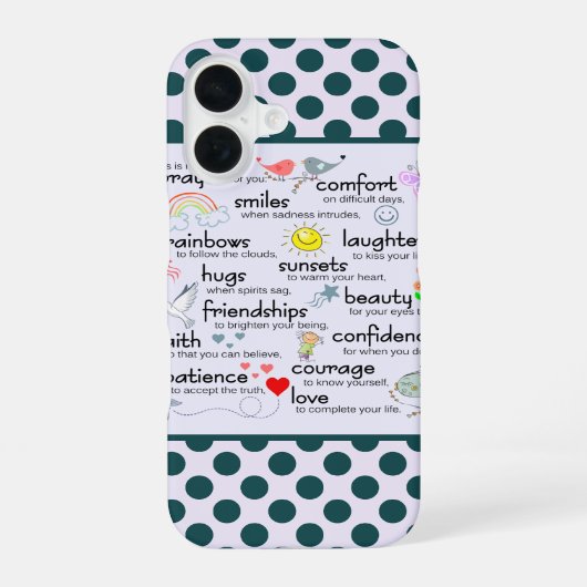 Mijn Gebed Voor Jou iPhone 16 Hoesje (Achterkant)