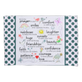 Mijn gebed voor jou kussensloop (Voorkant)