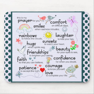 Mijn gebed voor jou muismat