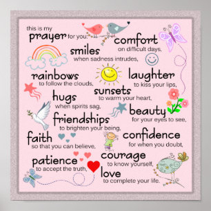 Mijn gebed voor jou poster