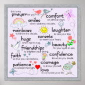 Mijn gebed voor jou poster (Voorkant)