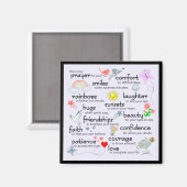 Mijn gebed voor jou | Zwart Magneet (Voorkant / Achterkant)