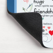 Mijn gebed voor jullie zegeningen muismat (Hoek)