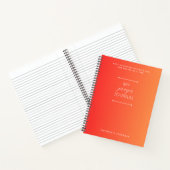 Mijn gebedsdagboek notitieboek (Binnen)