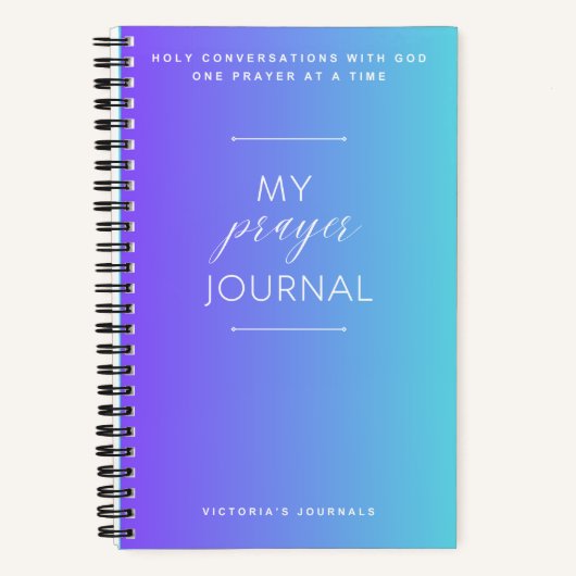 Mijn Gebedsjournaal Notitieboek (Voorkant)
