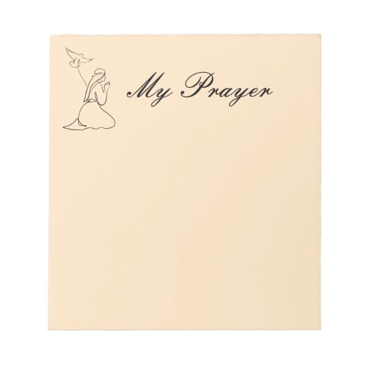 Mijn Gebedsnotitie Tab Sticky Note Notitieblok (Voorkant)