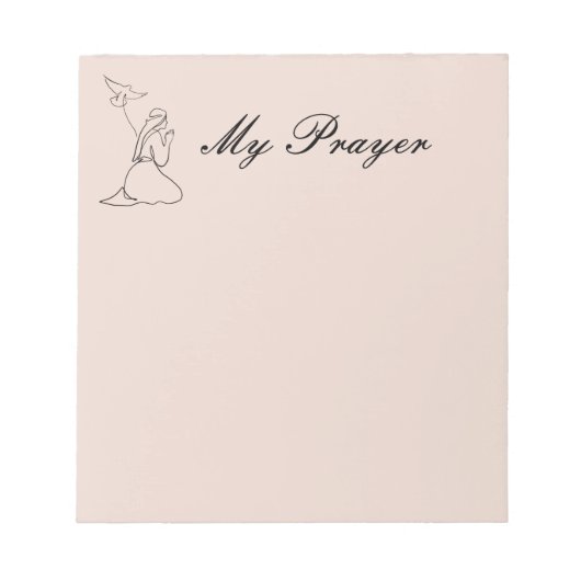 Mijn Gebedsnotitie Tab Sticky Note Notitieblok (Voorkant)