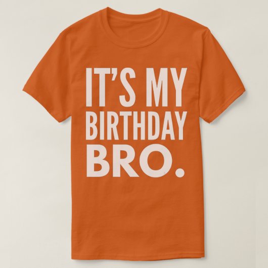 Mijn geboortedag Bro Birthday Party for Boy Youth T-shirt (Design voorkant)