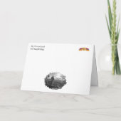 Mijn geboorteland Vouwkaart Kaart (Achterkant)