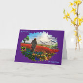 Mijn geboorteland Vouwkaart Kaart (Gele Bloem)