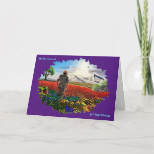 Mijn geboorteland Vouwkaart Kaart