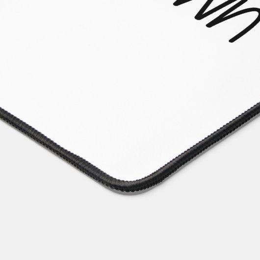 Mijn gedachten Desk Mat (Hoek)