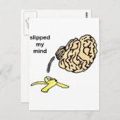 Mijn gedachten laten glippen briefkaart (Voorkant / Achterkant)