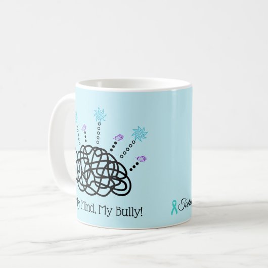 Mijn gedachten, Mijn Bully #2 Mok van het Syndroom (Voorkant links)