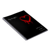 Mijn gedachten notebook notitieboek (Rechterzijde)