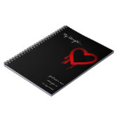 Mijn gedachten notebook notitieboek (Linkerzijde)