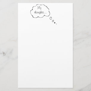 Mijn gedachten Stationery Briefpapier